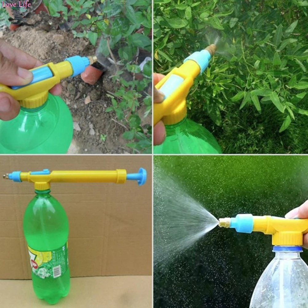

1pc portable Plastic Interface Juice Water Mini Sprayer Gun Pressure Type Bottles Interface Bottle Sprayer For Garden Tools