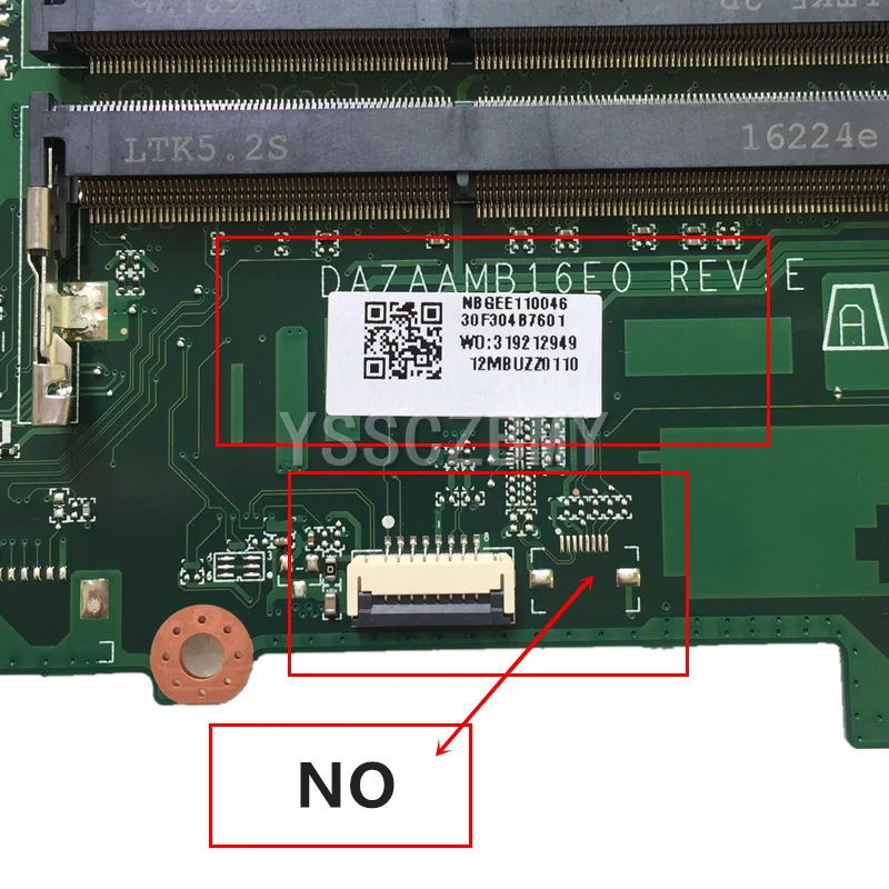 Новая модель ZAAA DAZAAMB16E0 материнская плата для Acer Aspire E5-774G ноутбука с процессором