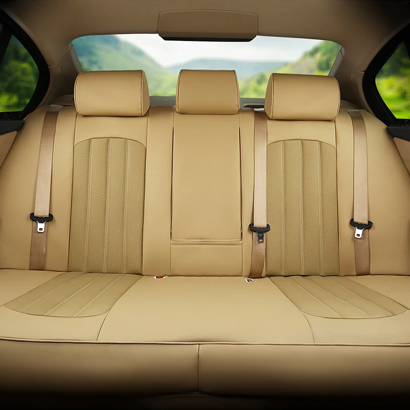 CARTAILOR Seat Covers &amp Accessories for Kia Borrego Car Cover Cowhide Artificial Leather Seats Cushion Supports | Автомобили и