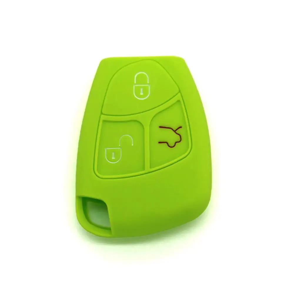 

New Hot Sale Silicone Car Key Cover Case For Mercedes Benz CLS CLA GL R SLK AMG A B C S Class Remote Holder Accessories