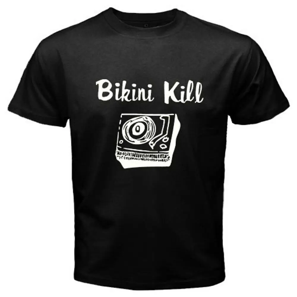 Новый бикини KILL inie Rock/панк Le Tigre Yea Мужская Черная Футболка размер S до 3XL|Мужские