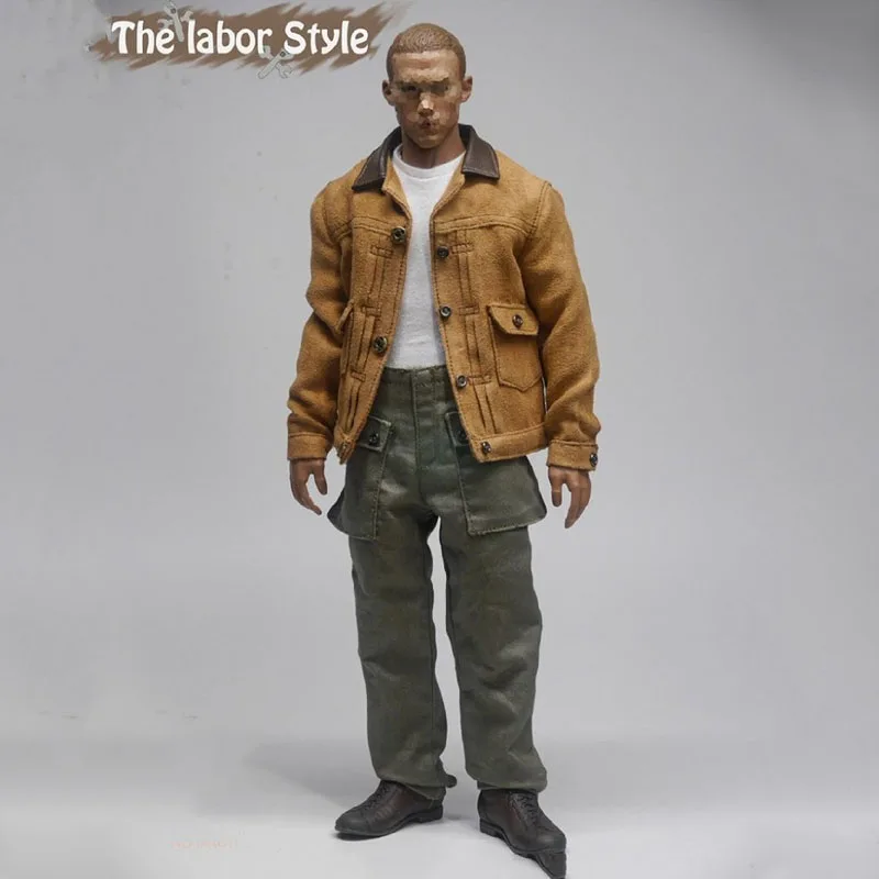 

In Stock CUKE TOYS MA-011 1/6 Male Soldier Overalls Worker Jacket Clothes Set for 12'' Action Figure Body