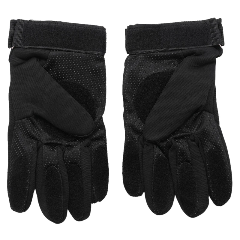 Перчатки мужские для скейтборда со слайдерами стандартные длинные спортивные