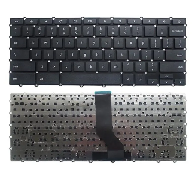 New FOR Acer Chromebook 15 C910 CB3-431 CB3-531 CB5-571 Laptop Keyboard US Black