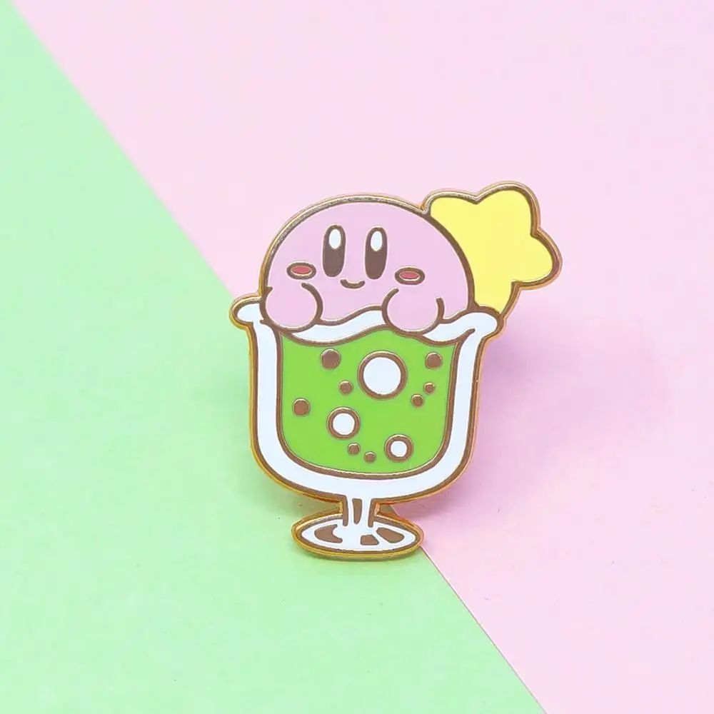 

Cartoons In The Cup Pink Elves Hard Enamel Pin Cute Pastel Pink Ball Brooch Video Game Collect Medal Jewelry Unique Gift