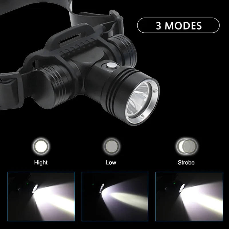 Bestellen Neue Ankunft Dive Licht LED Unterwasser Kopf Lampe L2 High Power Mini Scheinwerfer Taschenlampe Luftfahrt Aluminium Material
