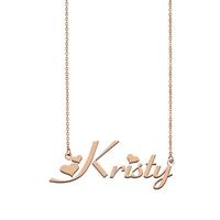kristy name necklace custom name necklace for women girls best friends birthday wedding christmas mother days gift