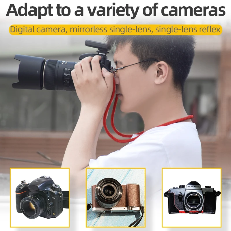 Веревка для альпинизма ремень камеры микро Одиночная камера с ретро-камерой