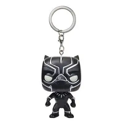 Модные ювелирные изделия Популярная игрушка брелок Marvel Американский капитан Железный человек Грут брелок детский волшебный женский брелок - Цвет: Темно-фиолетовый