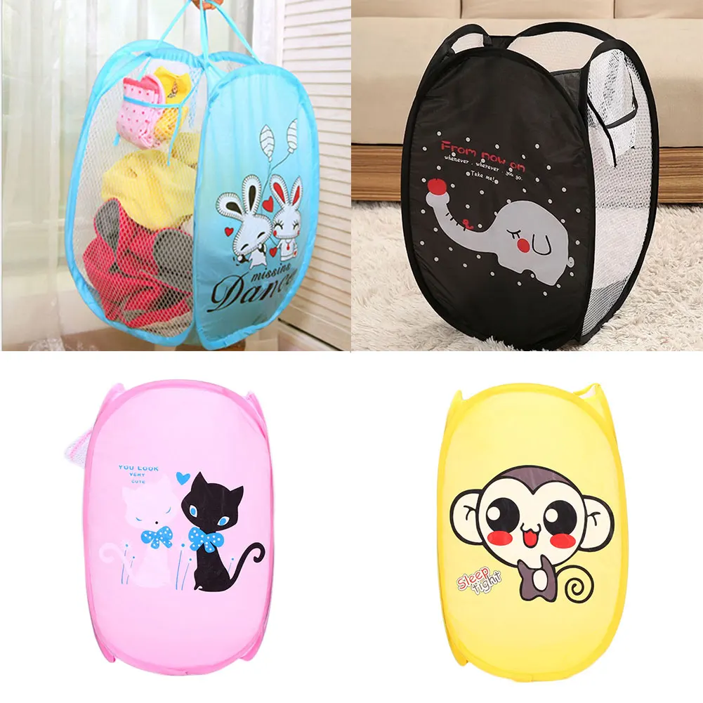 

Dirt-Clothes Net Case Mesh Kids Child Toy Storage Basket Clothes Aid Hamper