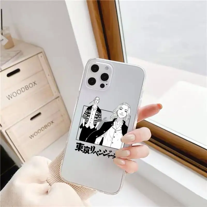 

Tokyo Revengers manjiro sano Phone Case For iphone 12 11 8 7 6s 6 5 5s 5c se plus mini x xs xr pro max Transparent soft