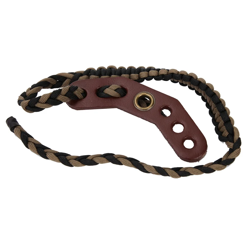 

Archery Bow Wrist Sling Adjustable Braided Cord Rope Hunting for Compound Bow