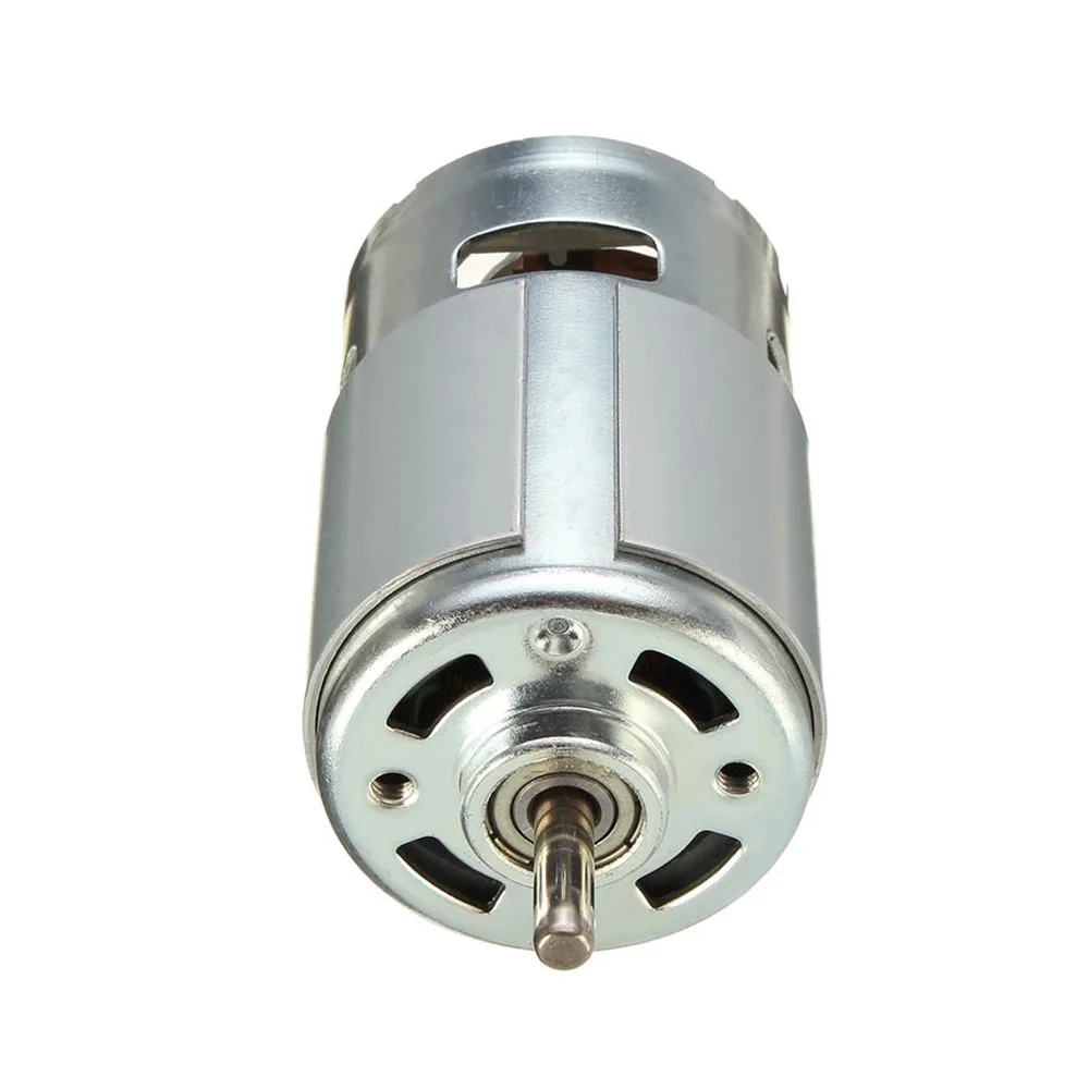 775 DC Мотор DC 24V 10000 RPM шарикоподшипник большой крутящий момент высокой мощности Низкий уровень шума Горячая электронный компонентный двигатель