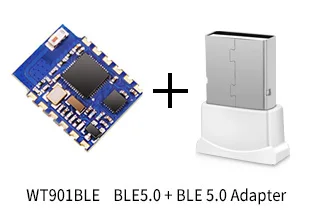 Bluetooth BLE 5,0 низкое потребление расстояние> 50 м WT901BLE 3 оси Угол+ акселерометр+ гироскоп+ магнитометр для ПК/IOS/Android - Цвет: WT901BLE 5.0 Adapter