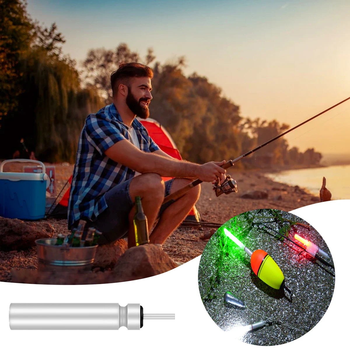 

10PCS CR425 CR435 CR311CR316 CR322 Luminous Fishing Float Battery Fishing Floats Lithium Pin Battery Fishing Tools Accessories