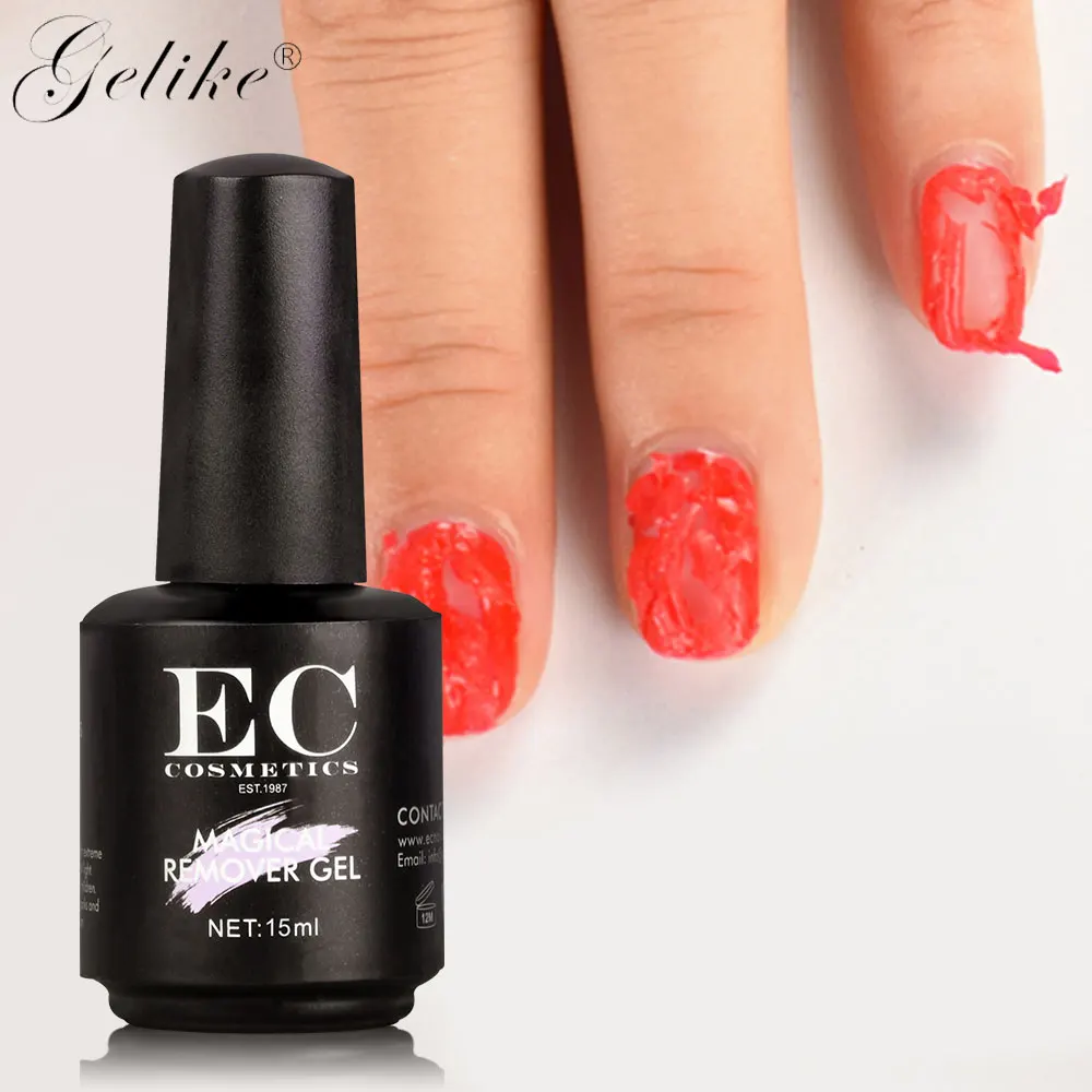 Гель-лак galike 15 мл для удаления волшебных пятен Прозрачный ногтей удобный