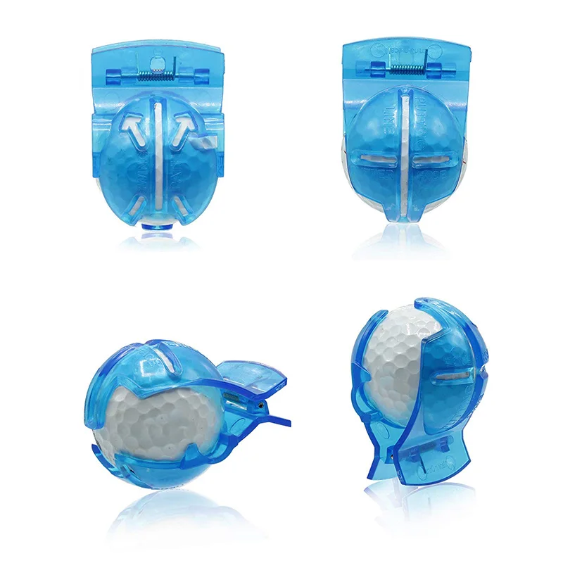 Цветной пластиковый инструмент для выравнивания мяча гольфа от поставщика 2 шт. |