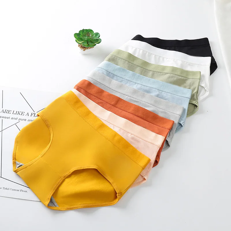 

Cotton Women's Panties Leak-Proof Menstrual Briefs Summer Physiological Underpants Plus Size Underwear Female Intimates
