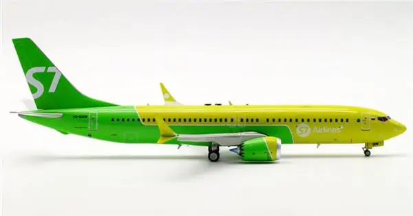 Inflight AIRLINES BOEING 737 8MAX VQ-BGW 1/200 литье под давлением модель самолета |