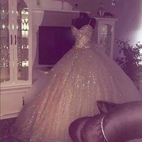 free shipping custom 2018 bridal ball gown with embellished waist crystal sequins vestido de noiva mother of the bride dresses