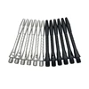 High-quality 6Pcs/Lot Darts Accessories Shaft Aluminium Alloy Material 45mm Shafts Silvery White And Black Two Colour Dart 1