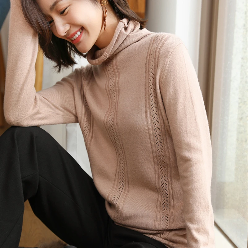 Женские зимние 2021 кашемировые свитера adishree и осенние вязаные пуловеры высокого