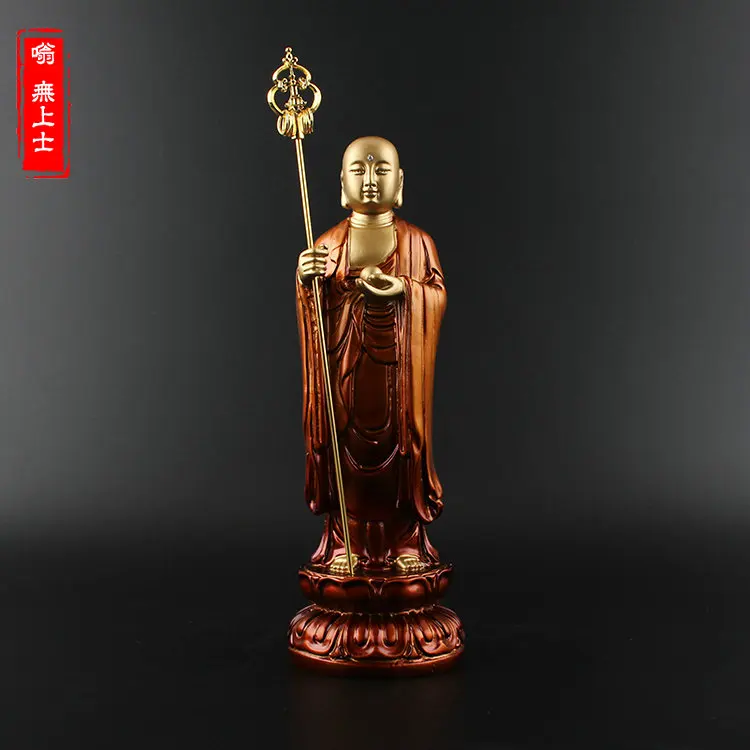 

Ksitigarbha Buddha statue resin material