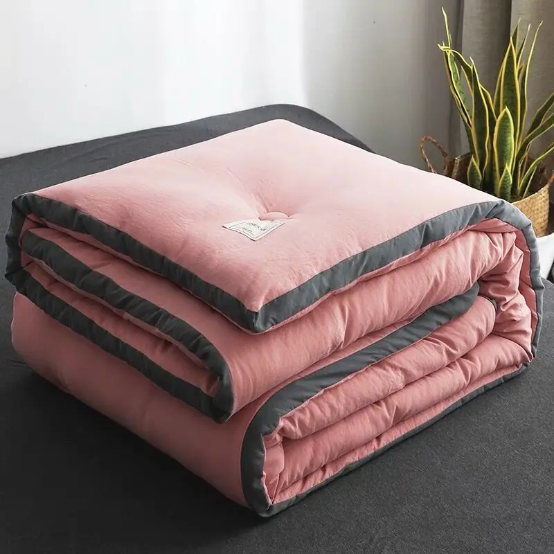 Толстое теплое зимнее одеяло с двойным пространством для одного общежития