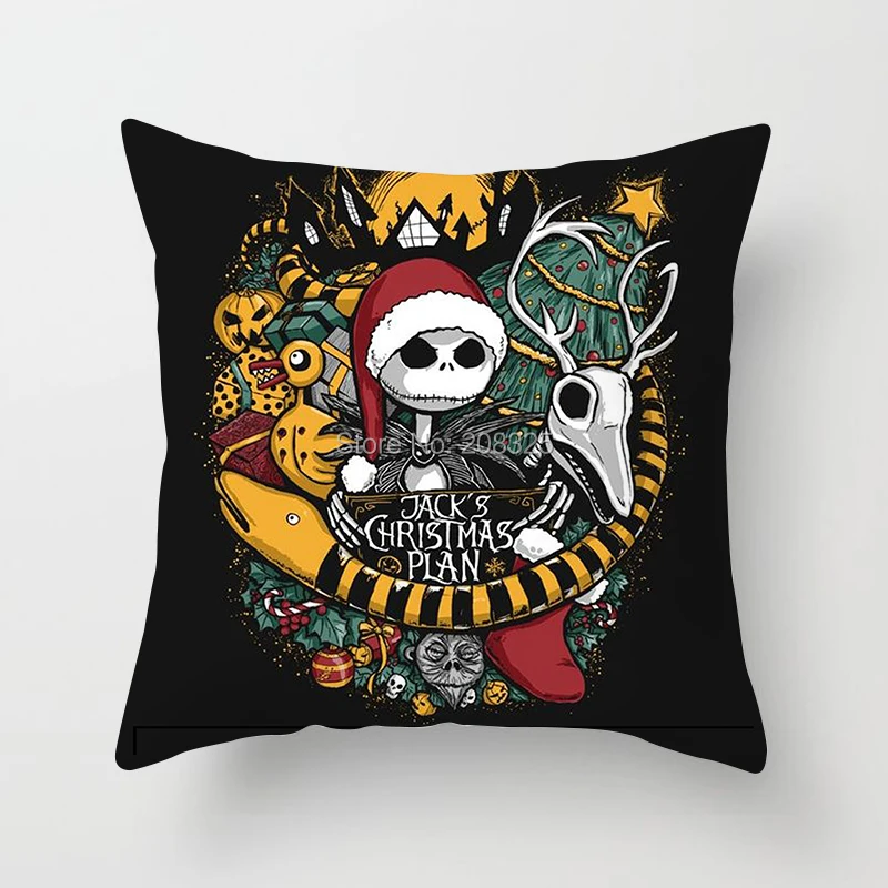 Рождественская наволочка ZENGIA декоративная подушка для дивана из полиэстера