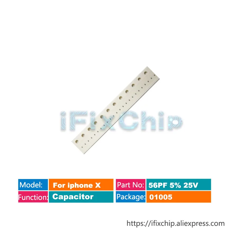Конденсатор для iphone X C4809 C5136 C5134 C1295 C1291 C1391 C1390 C1395 C1396 C1870 C1840 C1841 C1842 C1843 C2970 C2971