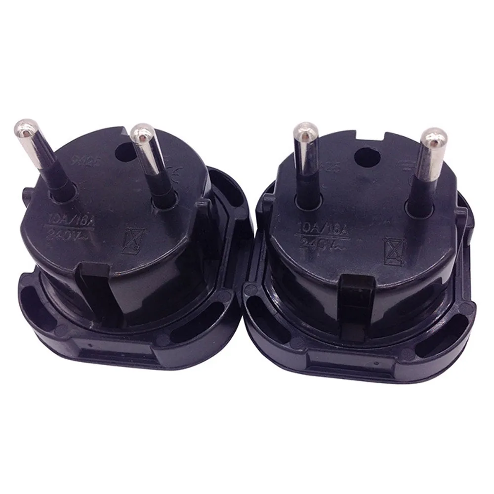 Universal EU Plug Adapter 2 Pin US UK To KR European Europe Euro German Travel Power Electrical Socket Outlet | Мобильные телефоны