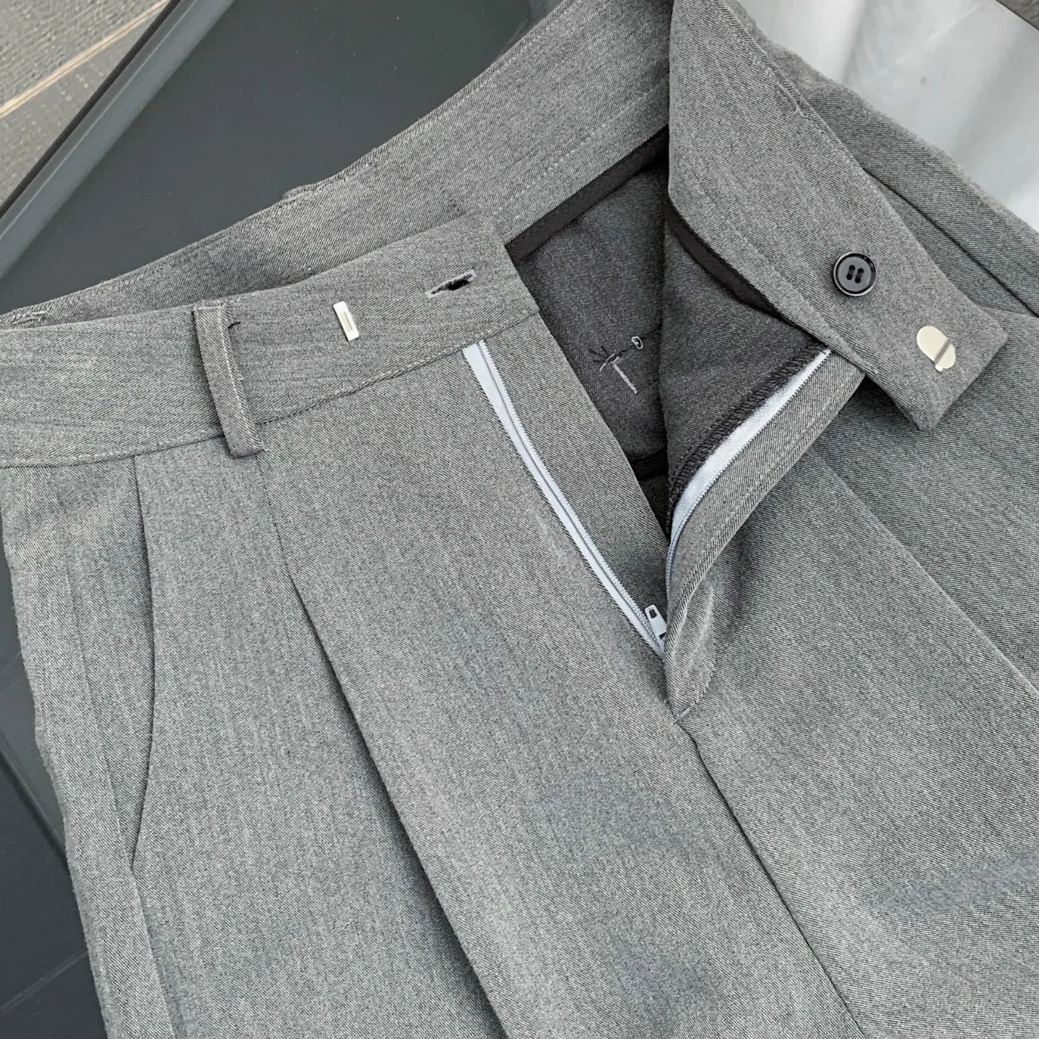 

Casual Pants Women's Autumn Korean Style High Waist Suit Pants Suit Long Pants Stacked Pants Vintage Streetwear Sweatpants