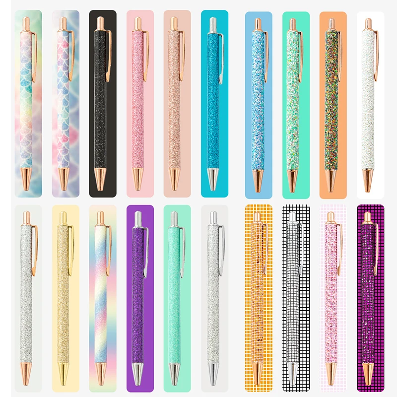 1 шт. Высокое качество блестящие роллер шариковая ручка Роскошные милые