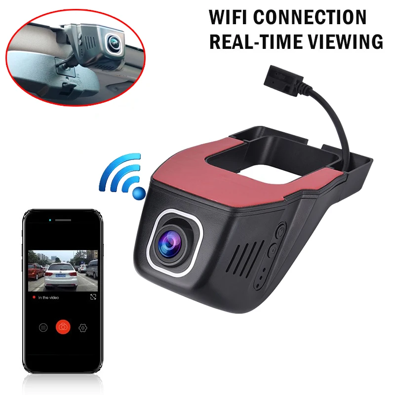 Скрытый Wifi Автомобильный видеорегистратор 170, широкоугольный HD 1080P видеорегистратор, ночная версия, парковочный монитор, g-сенсор, автоматический видеорегистратор, регистратор
