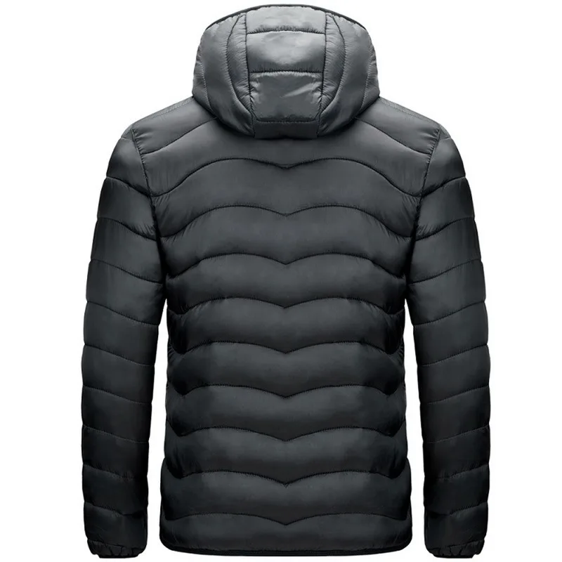 

Men 2021 Winter Brand Warm Waterproof Thick Jacket Parkas Coat Men New Autumn Windproof Detachable hat Slim Parkas Jacket Men