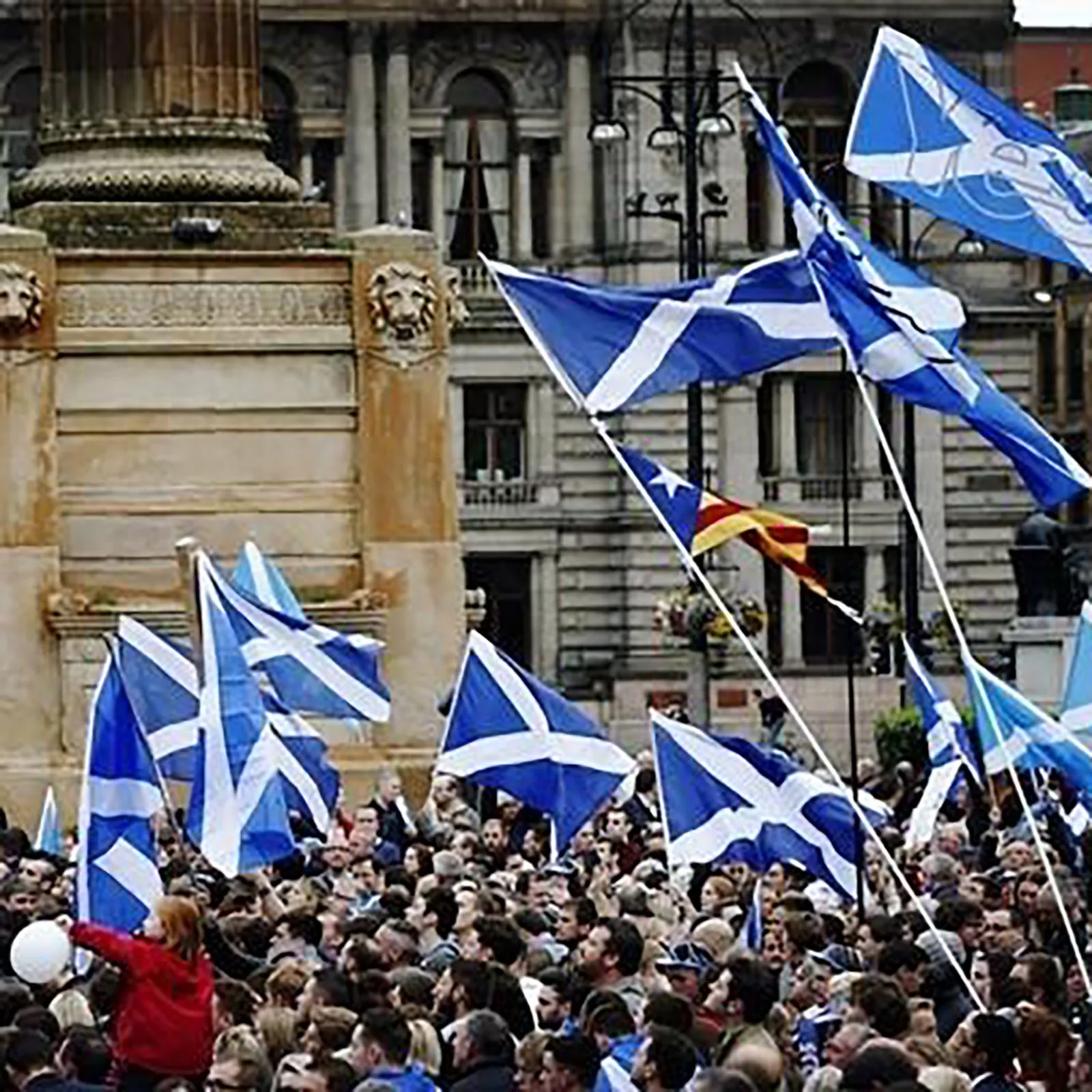 Флаг шотландского Креста 3x5 баннер в стиле Сен-эндрей шотландский