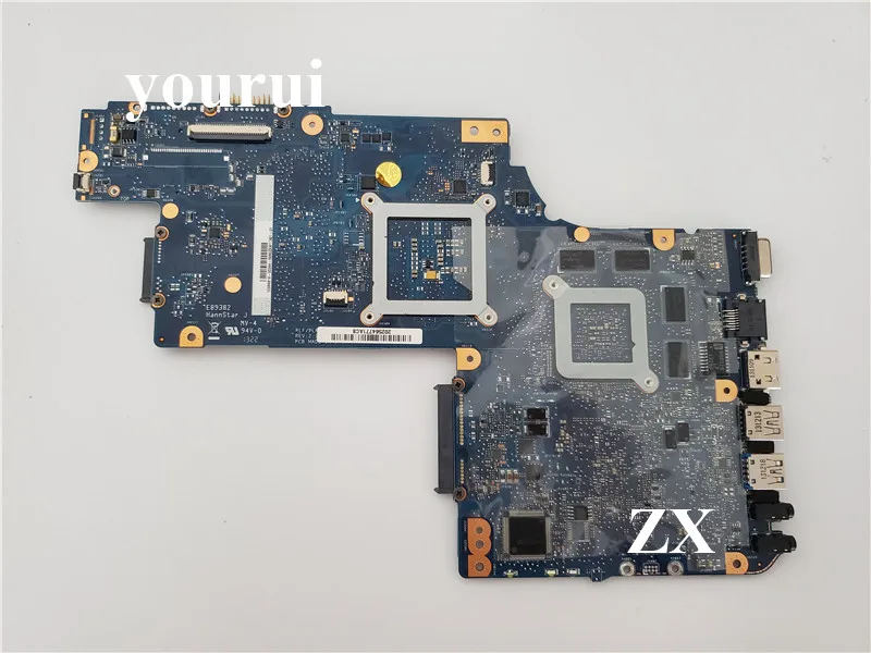 C850 rPGA988B с бесплатным процессором для ноутбука TOSHIBA Satellite материнская плата L850 C850 H000052620 HM70(SLJNV) только для процессора pentium