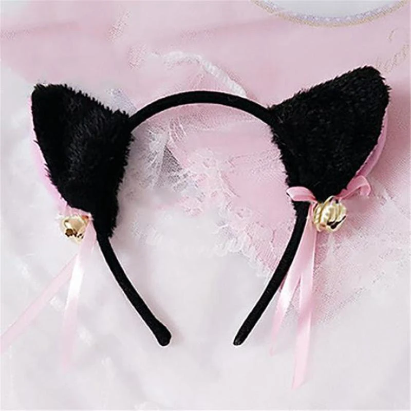 

Cute Cat Ear Pattern Headband For Women Girls Cosplay Hairband Party Headwear Fashion Hair Accessories