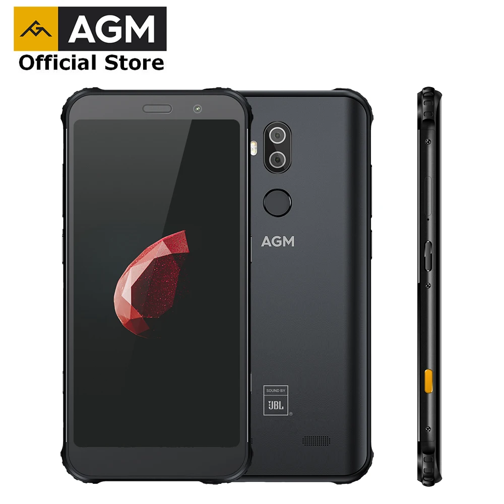 Смартфон AGM X3, 8+64Гб, батарея 4100 мАч, камера 13.1 Мп, экран 5,99дюйм