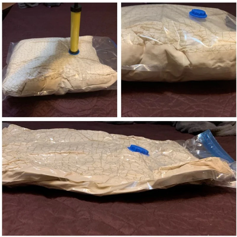 Вакуумные пакеты для одежды органайзер багажа складная сжатая сумка хранения