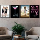 Кино секс и город скандинавские плакаты и принты настенные картины для декора гостиной