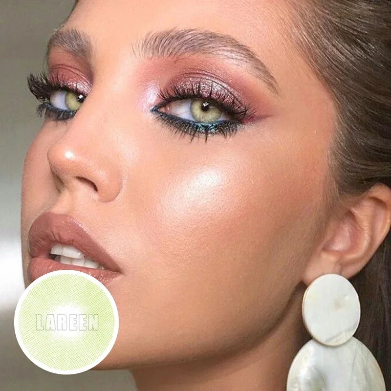 lareen 2pcs colored contact lenses polar lights series eye natural contact lenses color contact lens for eye lentes de contacto free global shipping