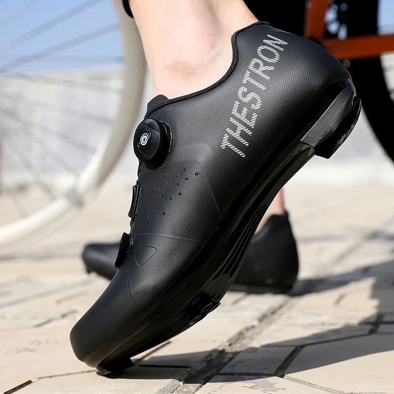 

Professionele Atletische Fiets Schoenen Mtb Fietsschoenen Mannen Zelfsluitende Racefiets Schoenen Sapatilha Ciclismo Vrouwen