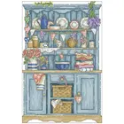 Синий шкаф шаблоны для вышивки крестом 11CT 14CT 18CT DIY китайские наборы для вышивки крестом наборы для вышивки
