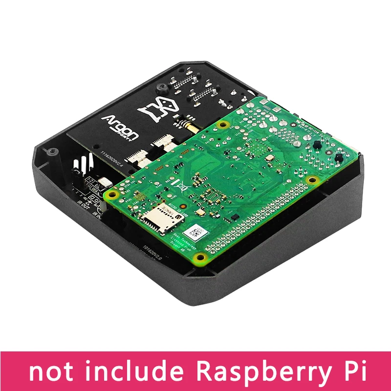 Чехол Argon One V2 для Raspberry Pi 4 Model B алюминиевый металлический корпус с выключателем