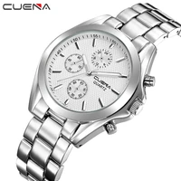 2021 top luxury watch men dress quartz pointer mens watches classic business steel wristwatch clock friend colleague lover gift