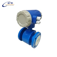 dn25 carbon steel material 0 52 17 66 m3h flow range and 420 ma output wireless water flow meter