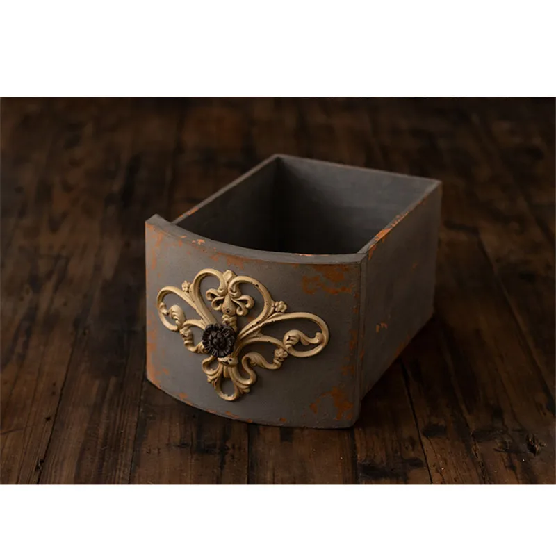 Реквизит для детской фотосъемки классический ящик Корзина новорожденных стул