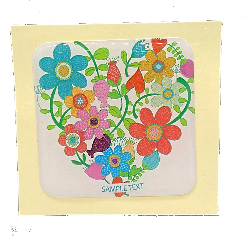 

Таможня напечатала вокруг продукта Стикеры, клей Бумага круглые наклейки Стикеры