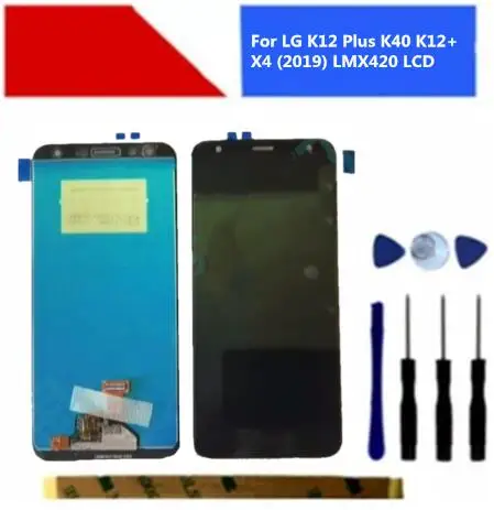 Для LG K12 + ЖК дисплей Дисплей кодирующий преобразователь сенсорного экрана в